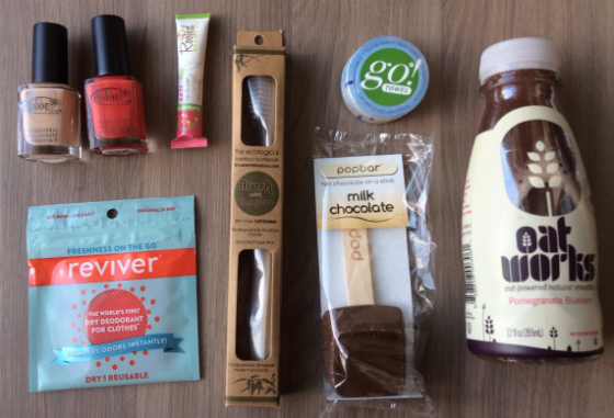 Pijon Box Review Feb 2014 - College Subscription Box Items