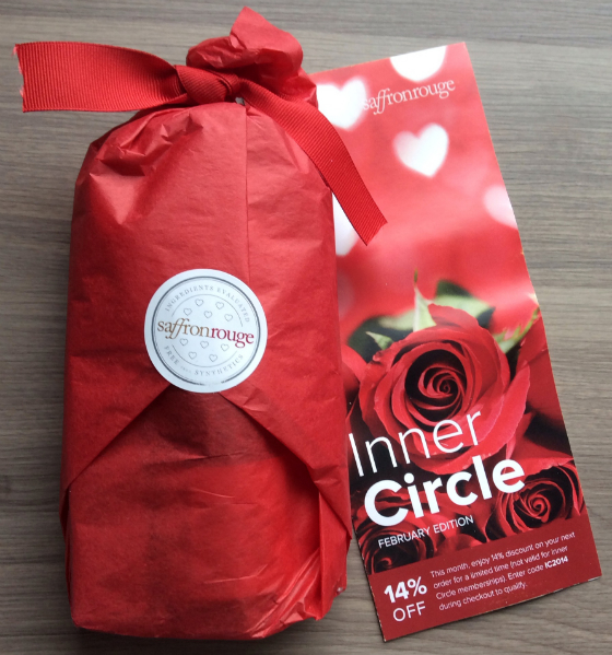 Saffron Rouge Inner Circle Subscription Box Review – Feb 2014 Review