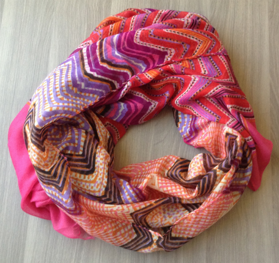 Social Bliss Style Box Review - February 2014 Scarf