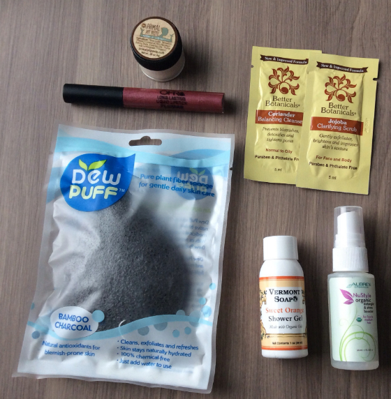  Vegan Cuts Beauty Box Subscription Review - January 2014 Samples