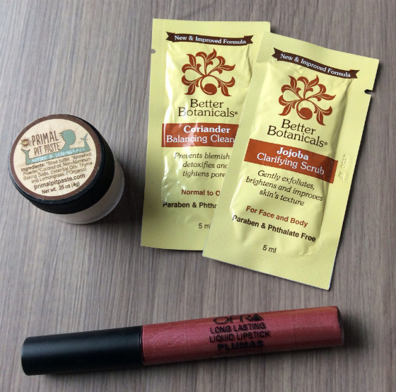 Vegan Cuts Beauty Box Subscription Review - January 2014 Lipgloss