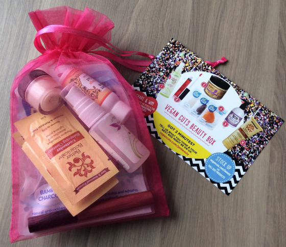 Vegan Cuts Beauty Box Subscription Review - January 2014 Review