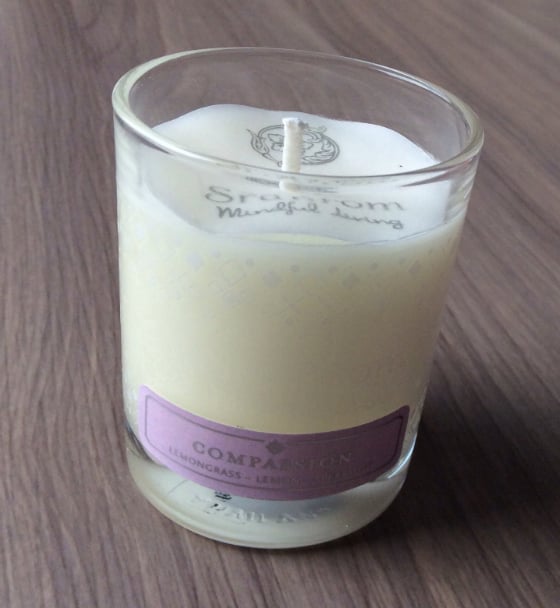 Yuzen Subscription Box Review - Spring 2014 Candle