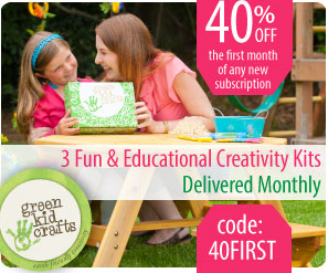 Green Kid Crafts Coupon Code – 40% Off Your First Box!