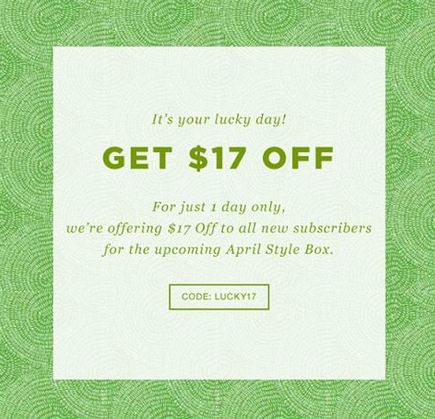 Social Bliss Style Box $17 Coupon Code – Today Only!