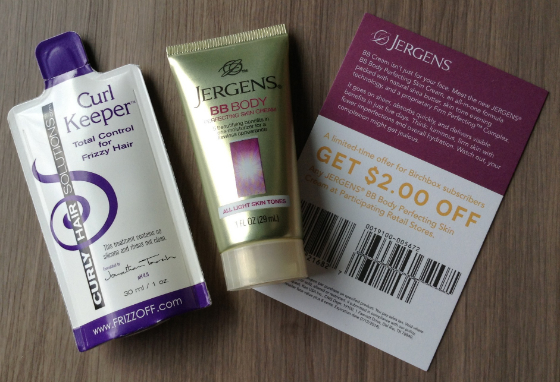 Birchbox March 2014 Review Jergens