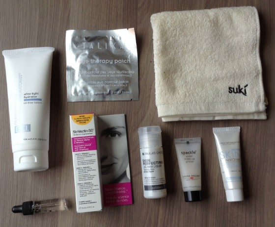 Blush Mystery Beauty Box Subscription Review - March 2014 Items