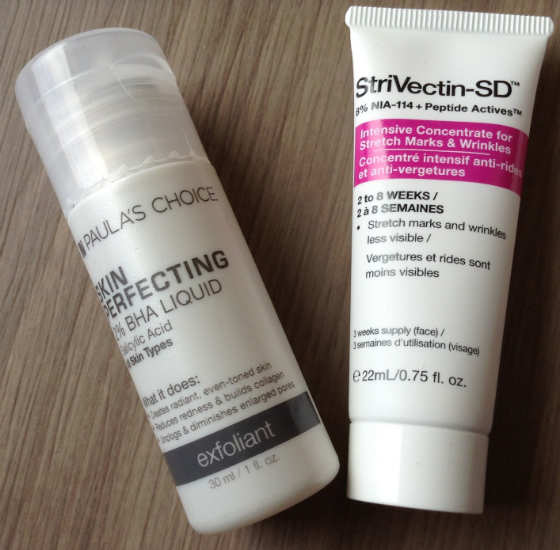 Blush Mystery Beauty Box Subscription Review - March 2014 Strivectin