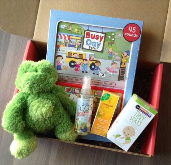 Bluum Baby Subscription Box Review - February 2014 Items