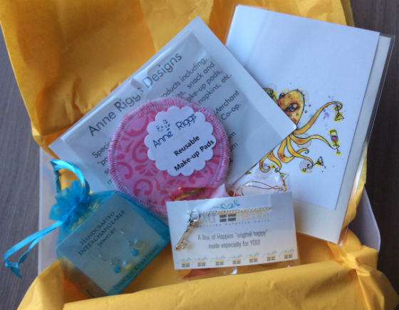 Box of Happies Subscription Box Review - Feb 2014 Items