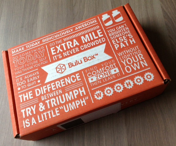 Bulu Box Weight Loss Review & Coupon - March 2014 Box
