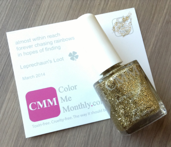 Color Me Monthly Nail Polish Subscription Review - March 2014 Polish