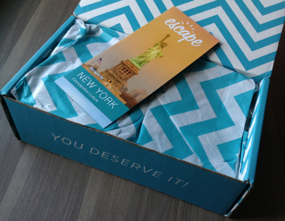Escape Monthly Subscription Box Review - Feb 2014 Box