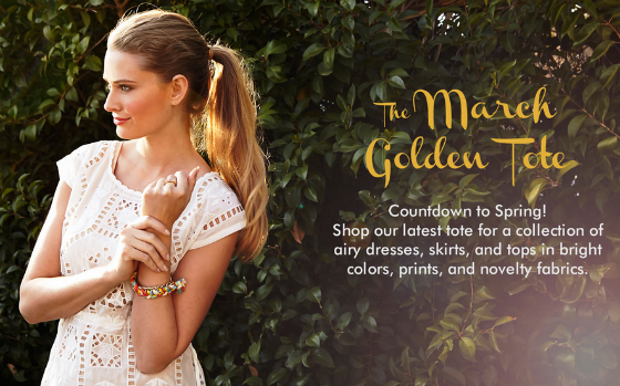 March Golden Tote Time!