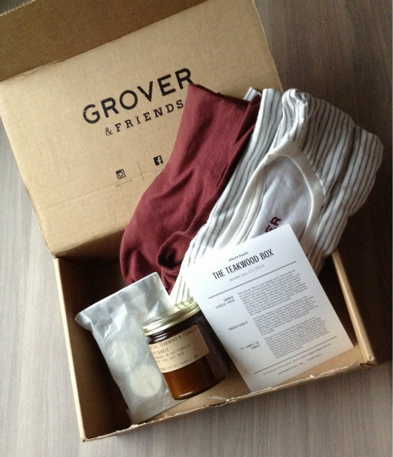 Grover & Friends Men’s Clothing Subscription Review – March 2014 Items