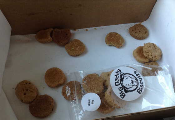 Happy Dog Box Subscription Box Review - March 2014 Biscuits