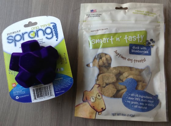 Happy Dog Box Subscription Box Review - March 2014 Toy