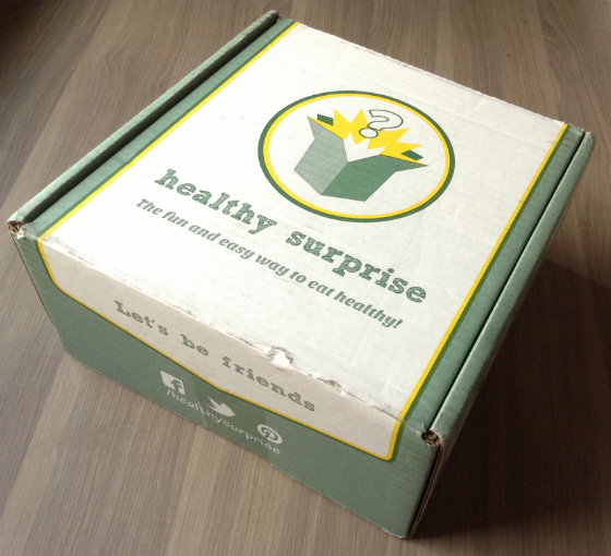 Healthy Surprise Subscription Box Review - Feb 2014 Box