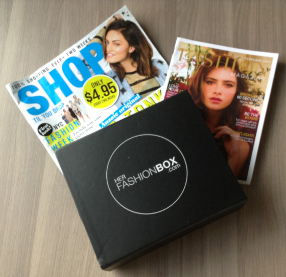 Her Fashion Box Subscription Box Review - Feb 2014 Box