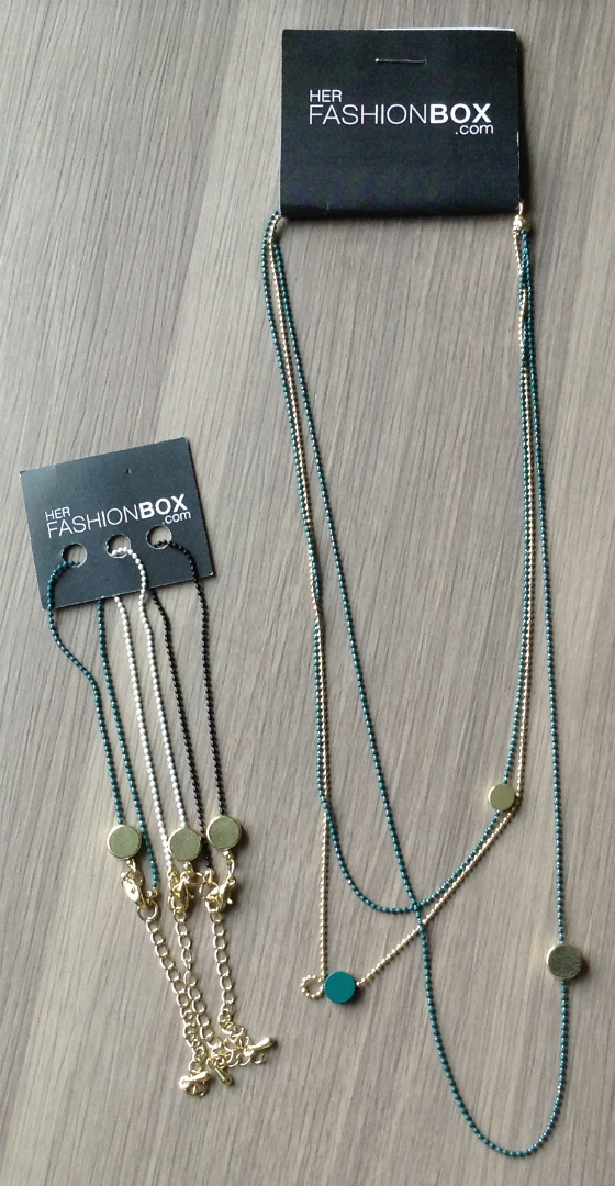  Her Fashion Box Subscription Box Review - Feb 2014 Necklace