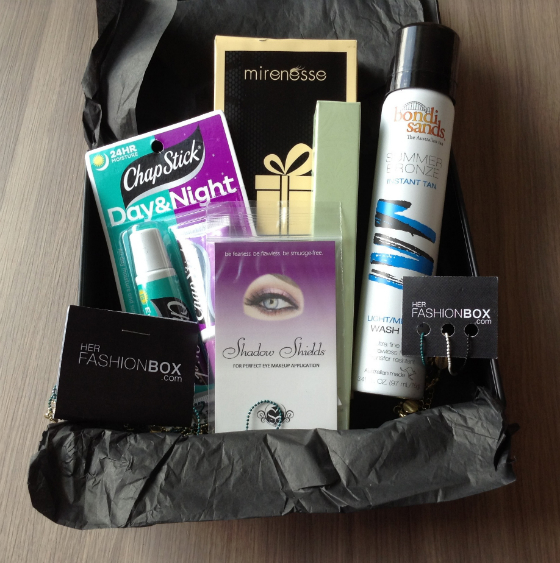 Her Fashion Box Subscription Box Review - Feb 2014 Items