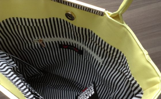 JustFab Review - March 2014 Inside Bag