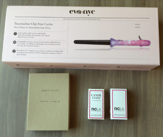 Kelly Rowland Fancy Box Subscription Review - Feb 2014 Items