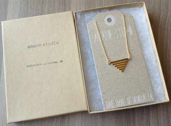 Kelly Rowland Fancy Box Subscription Review - Feb 2014 Necklace
