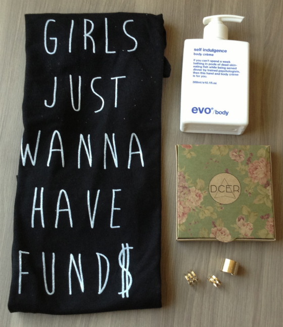 Kelly Rowland Fancy Box Review - March 2014 Items