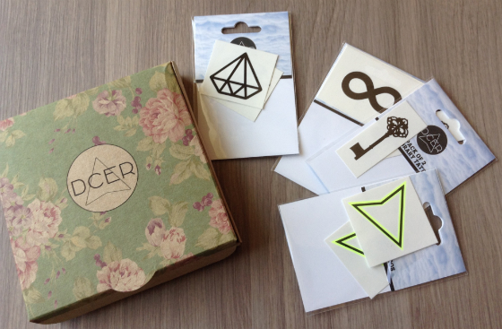 Kelly Rowland Fancy Box Review - March 2014 Tattoos