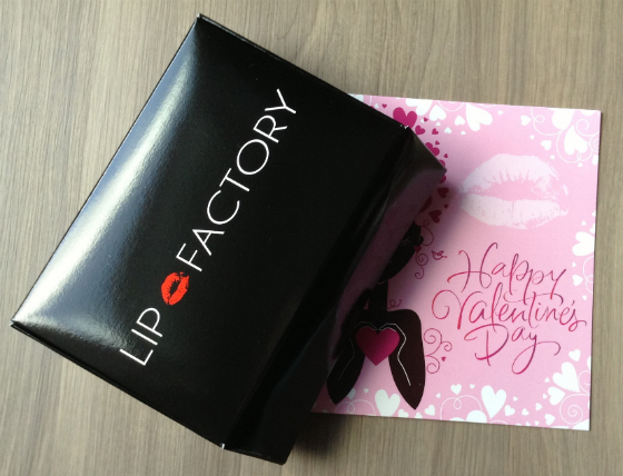 Lip Factory Makeup Subscription Box Review - Feb 2014 Box