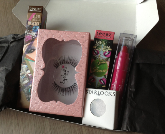 Lip Factory Makeup Subscription Box Review - Feb 2014 Items