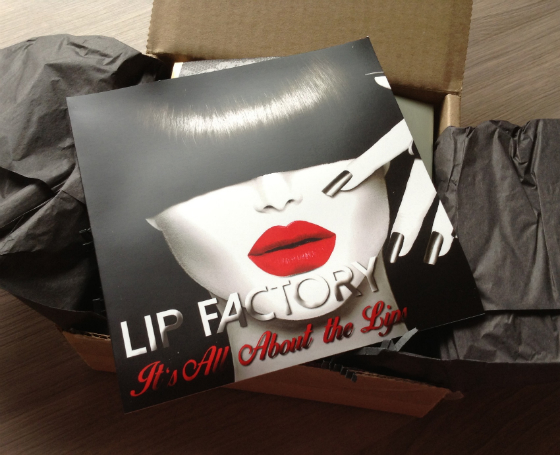 Lip Factory Subscription Box Review - March 2014 Box