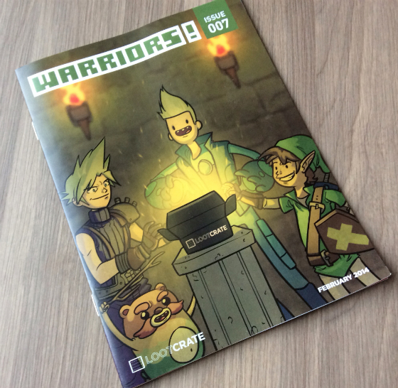 Loot Crate Subscription Box Review & Coupon - Feb 2014 Warriors