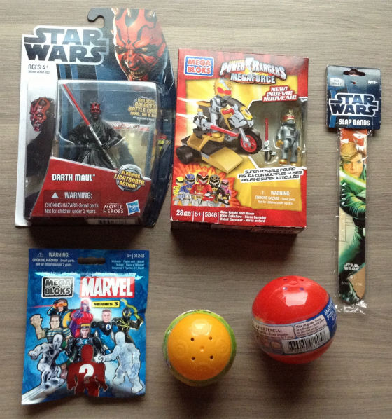 Nerd Block Junior Boys Subscription Box Review - March 2014 Items