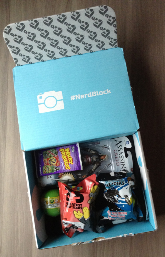 Nerd Block Subscription Box Review - March 2014 First Look