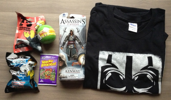Nerd Block Subscription Box Review - March 2014 Items