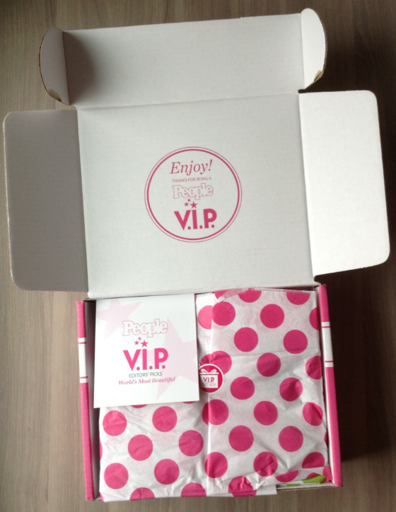 People VIP Subscription Box Review - March 2014 Box