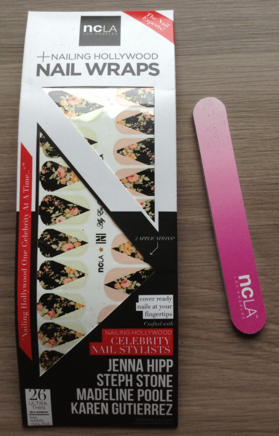 Petit Vour Vegan Beauty Subscription Box Review - March 2014 Nail Wraps