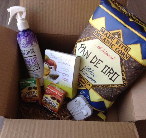 Pijon Box Review March 2014 – College Subscription Box Items