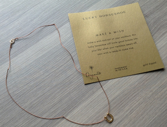 POPSUGAR Must Have Box Review - March 2014 Necklace