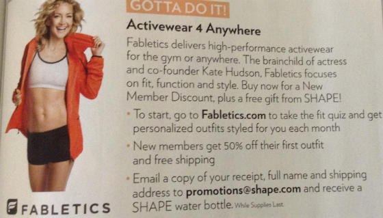 Shape Fabletics