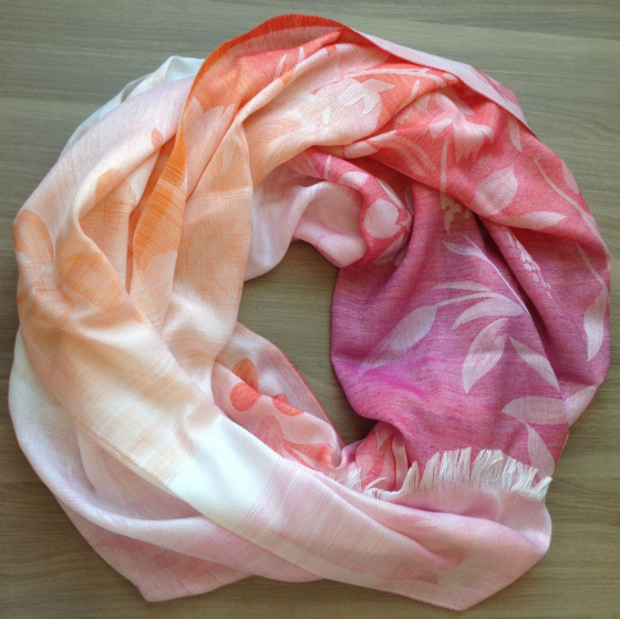 Wantable Accessories Subscription Box Review - March 2014 Pink Scarf