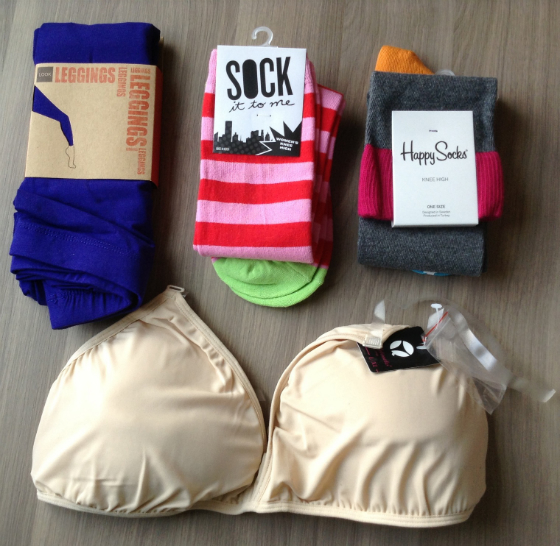 Wantable Intimates Subscription Box Review - March 2014 Items
