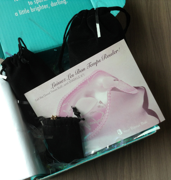 Your Bijoux Box Jewelry Subscription Review - March 2014 First Look