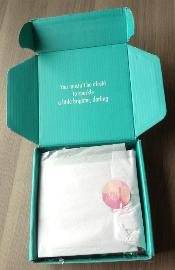 Your Bijoux Box Jewelry Subscription Review - March 2014 Packaging