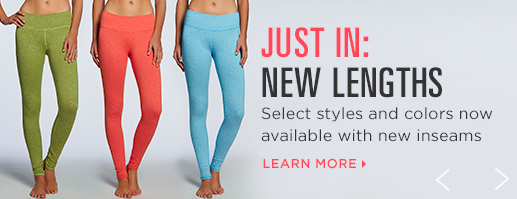 New Fabletics April Collection & 50% Off! Lengths