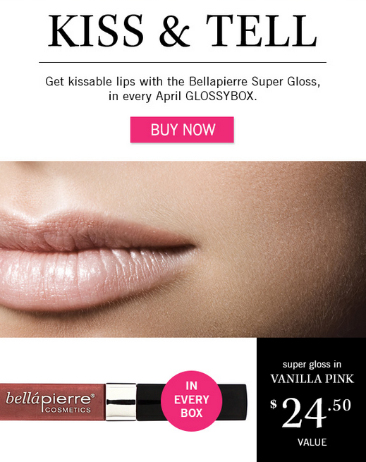 GlossyBox April 2014 Spoiler #2 
