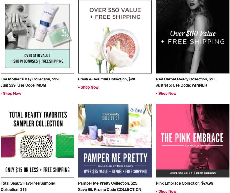 Total Beauty Collection Clearance
