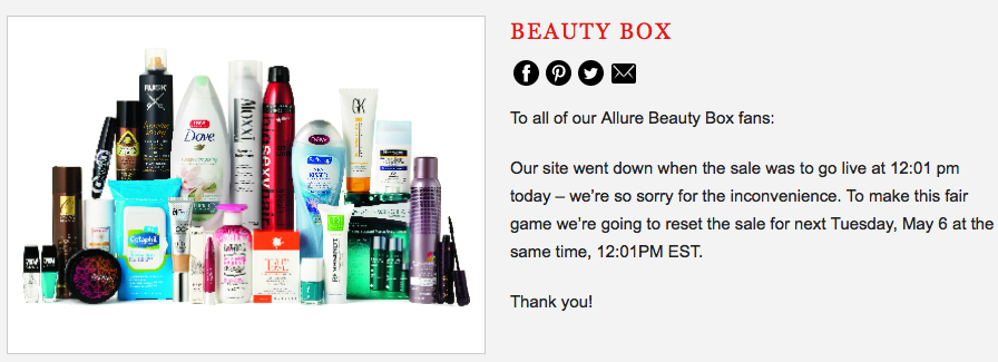 Allure Update